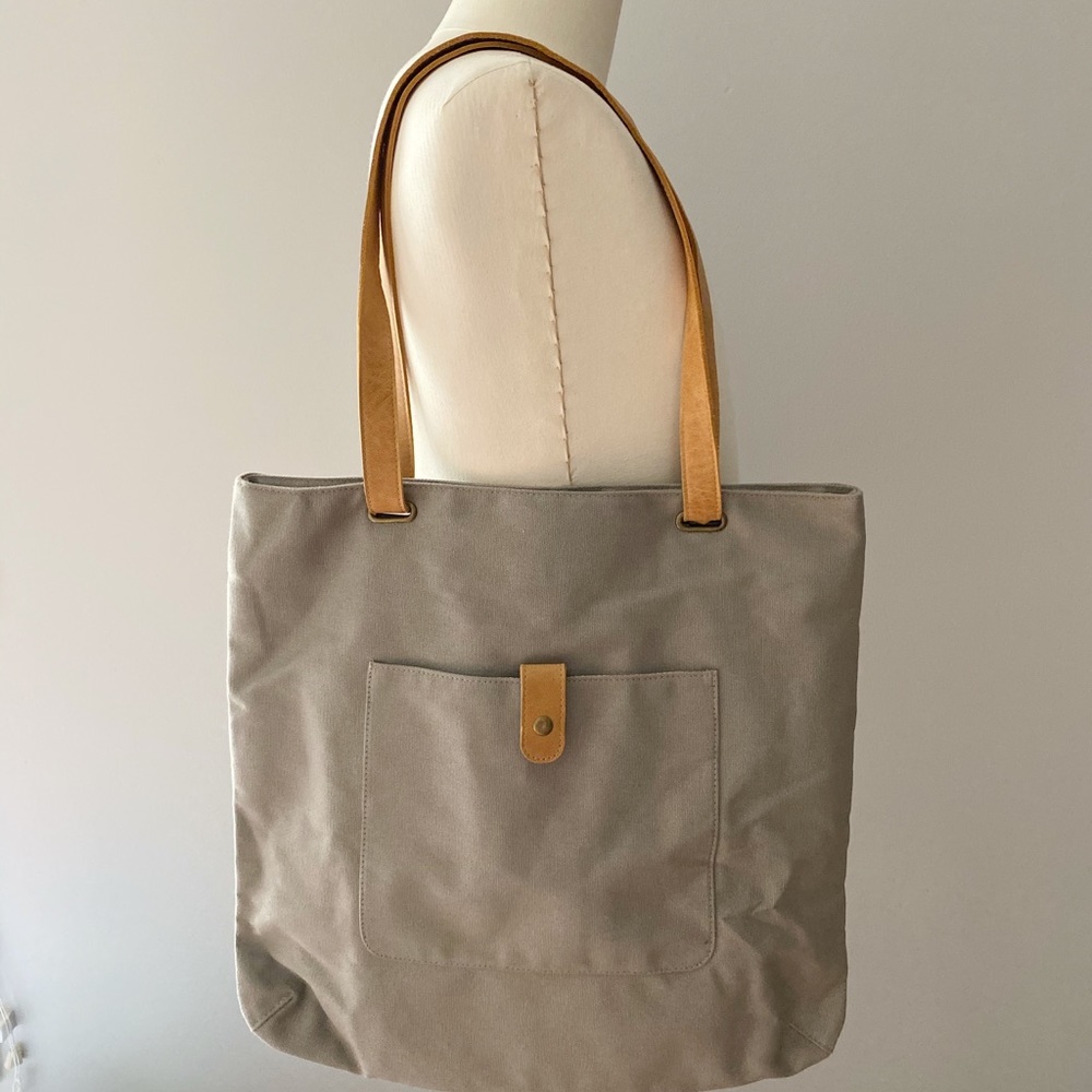 Hearth & Hand Magnolia Gray Tote Purse Bag